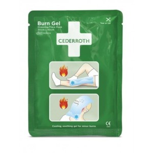 Opatrunek hydrożelowy/żel na oparzenia CEDERROTH BURN GEL DRESSING 30x40cm 1szt. /51011014/