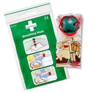 Maska do resuscytacji/sztucznego oddychania CEDERROTH w woreczku 1szt./1921/