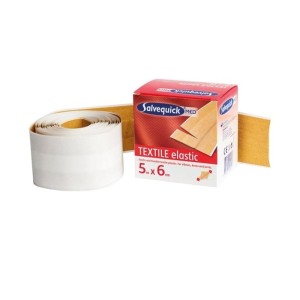 Plaster tekstylny CEDERROTH SALVEQUICK MED elastyczny 6cm x 5m 1szt. /546264/