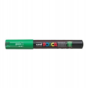 Marker z farbą plakatową okrągły 0,7mm UNI POSCA PC-1M zielony NR 6 1szt. /UNPC1M/DZI/ /138374/