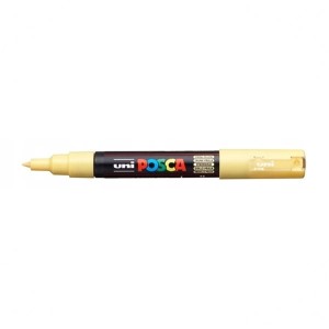 Marker z farbą plakatową okrągły 0,7mm UNI POSCA PC-1M słomiany żółty NR 73 1szt. /UNPC1M/DSZO/ /138373/