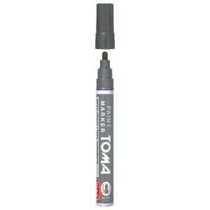 Marker olejowy TOMA 440 szary