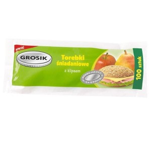 Torebki śniadaniowe GROSIK 100 szt.