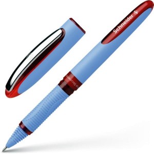 Pióro kulkowe SCHNEIDER ONE HYBRID N 0,3 mm, czerwony /SR183402/