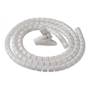 Organizer/maskownica/osłona do kabli 20mm x 2m FELLOWES CABLEZIP z aplikatorem biały 1szt. /9929901/