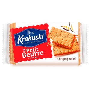 Ciastka herbatniki 50g KRAKUSKI Petit Beurre