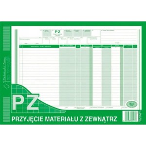 Druk samokopiujący PZ A4 50 kartek MICHALCZYK I PROKOP /386-1/