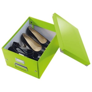 Pudło LEITZ CLICKSTORE uniwersalne średnie WOW zielone /60440054/