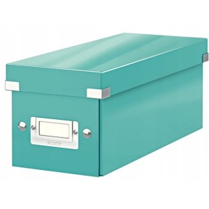 Pudło LEITZ CLICKSTORE uniwersalne małe WOW turkusowe /60430051/