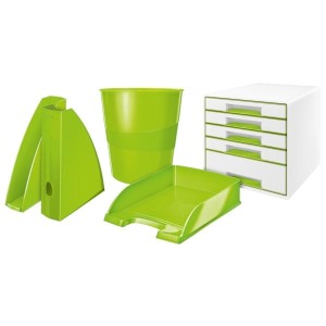Szuflada LEITZ WOW metaliczna zielona 1szt. /52263054/