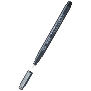 Cienkopis PENTEL POINTLINER czarny 0,05mm 1szt. /S20P-05A/