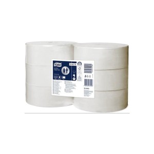 Papier toaletowy JUMBO makulatura 2-warstwowy biały 170m TORK ADVANCED T2 12szt. /120280/
