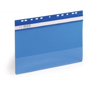 Skoroszyt wpinany A4 DURABLE z możliwością doposażenia listwą zawieszkową NR 153126 niebieski 1szt. /256106/
