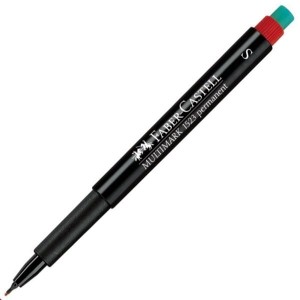 Marker foliopis/do CD 0,4mm okrągły FABER CASTELL MULTIMARK czerwony /152321FC/