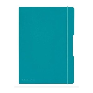 Notatnik z gumką A4/80 40 kratka 40 linia 80g HERLITZ FLEX MY.BOOK okładka pp turkusowy 1szt. /0050015986/