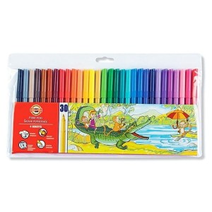 Pisaki 30 kolorów KOH I NOOR 30szt. /771002CJ04/