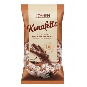 Curkierki/rurki ROSHEN KONAFETTO BIANCO 1kg