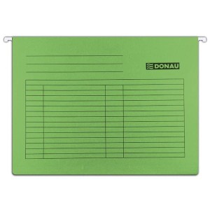 Teczka zawieszkowa DONAU zielona A4 /741090506/