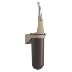Szczotka do WC podwieszana NEXXT PREMIUM piaskowa/brązowa  /NHL11DPS/