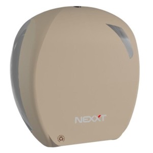 Pojemnik na papier toaletowy NEXXT MINI JUMBO PREMIUM piaskowy /NHP11DPS/
