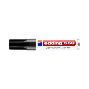 Marker permanentny okrągły 3,0-4,0mm EDDING 550 czarny 1szt. /ED-550001/