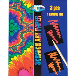 Zdrapywanka 188x127mm centrum SCRATCH BOOK 3ark /80412/