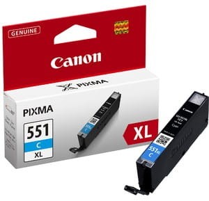 Tusz CANON CLI551C XL cyan 11 ml OEM /CLI551C/