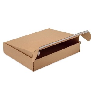 Pudło/karton/wysyłkowe/do paczkomatów 370x290x100mm FALA B FEFCO z paskiem klejowym brązowe /CBX370X290X100/427/