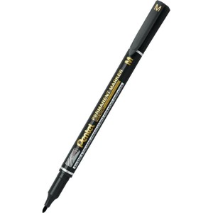 Marker foliopis/do CD 1,0mm M okrągły PENTEL NM470 FINE POINT czarny 1szt. /NM470-A/