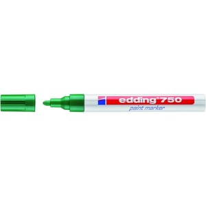 Marker olejowy okrągły  2,0-4,0mm EDDING 750 zielony /ED-750004/