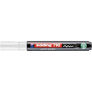 Marker olejowy okrągły 2-3mm EDDING E-790 PCR biały 1szt. /ED-790PCR049/
