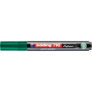 Marker olejowy okrągły 2-3mm EDDING E-790 PCR  zielony 1szt. /ED-790PCR004/