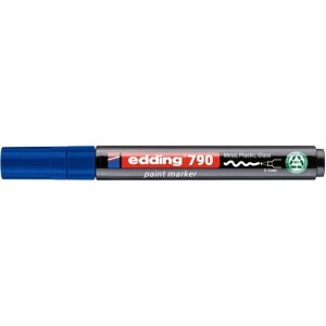 Marker olejowy okrągły 2-3mm EDDING E-790 PCR niebieski 1szt. /ED-790PCR003/