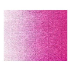 Krepina 50cm x 250cm 180g cieniowany różowy /600/1/