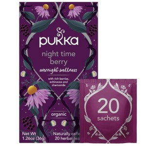 Herbata ziołowa kopertowana PUKKA NIGHT TIME BERRY 20szt. /SP-146229/
