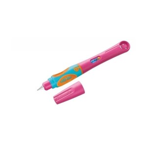 Pióro wieczne PELIKAN GRIFFIX dla leworęcznych obudowa LOVELY PINK nabój niebieski blister 1szt. /0000820318/
