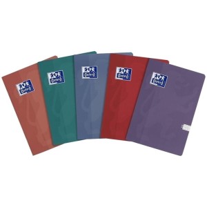 Zeszyt B5/60 kratka 70g z marginesem posiada adresówkę okładka SOFT TOUCH OXFORD TOUCH TREND mix kolorów 1szt. /400177610/