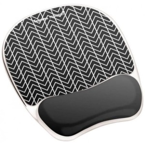 Podkładka żelowa pod mysz i nadgarstek FELLOWES fotograficzna szewron 1szt. /9653401/