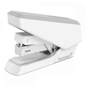 Zszywacz plastikowy mały do 40 kartek na zszywki 24/6 26/6 FELLOWES LX860 EASYPRESS z powłoką MICROBAN biały 1szt. /5016001/