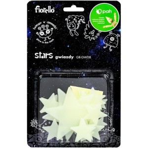 Ozdoby fluorescencyjne FIORELLO GR-GW08 gwiazdki /170-2804/
