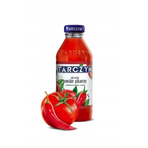 Sok TARCZYN 300ml pomidorowy pikantny butelka szklana