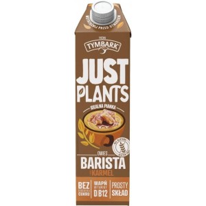 Napój roślinny TYMBARK owies-karmel 1,0L JUST PLANTS BARISTA 1szt. /SP-022653/