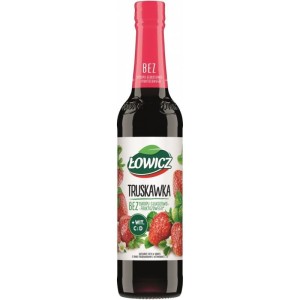 Syrop ŁOWICZ 400ml truskawkowy 1szt. /SP-746121/