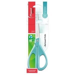 Nożyczki 21cm MAPED ESSENTIALS GREEN PASTEL ekologiczne /468111/