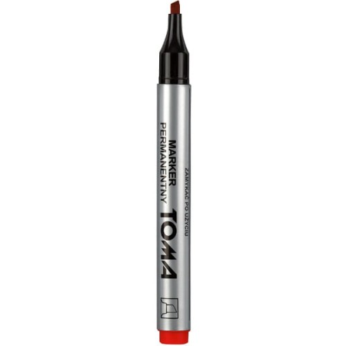 Marker permanentny Toma 091 czerwony.jpg