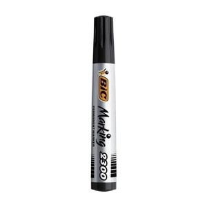 Marker permanentny ścięty 3,1-5,3mm BIC 2300 czarny /8209263/