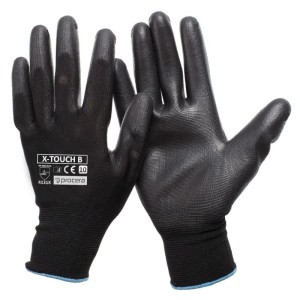 Rękawice robocze X-TOUCH rozmiar 10/XL czarne 2szt. /X-TOUCH BLACK 10/