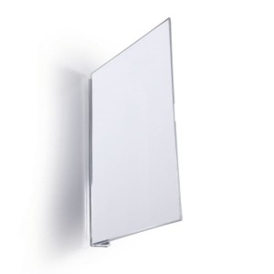 Szyld regałowy/alejkowy magnetyczny A5 pionowy DURABLE transparentny 10szt. /187219/