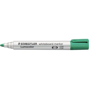 Marker suchościeralny i do flipchartu okrągły LUMOCOLOR STAEDTLER zielony /S351-5/