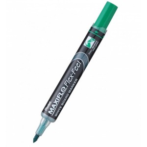 Marker suchościeralny z tłoczkiem okrągły 1,0-5,0mm PENTEL MAXFILO MWL5SBF zielony